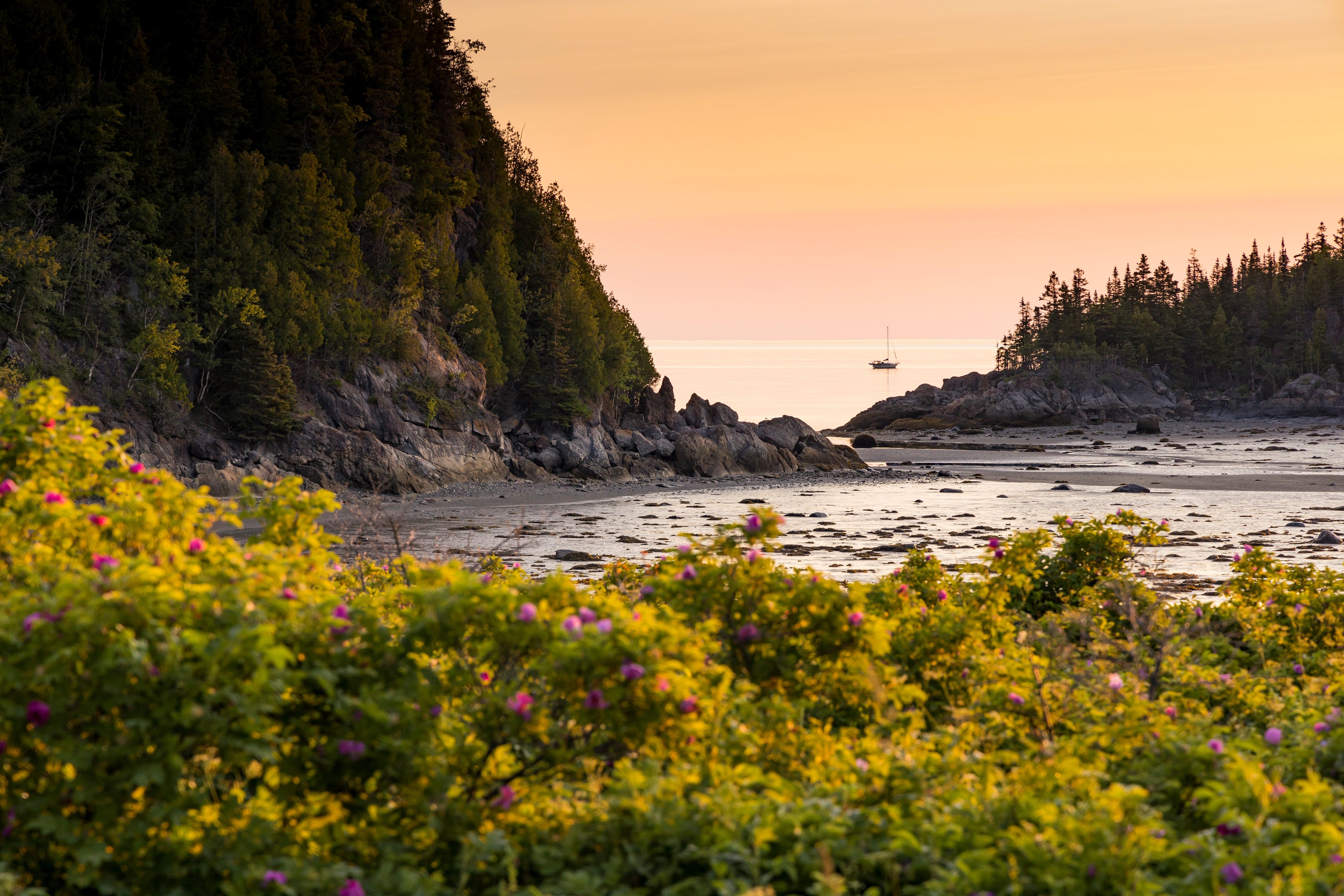 Le parc national du Bic dans le Bas-Saint-Laurent