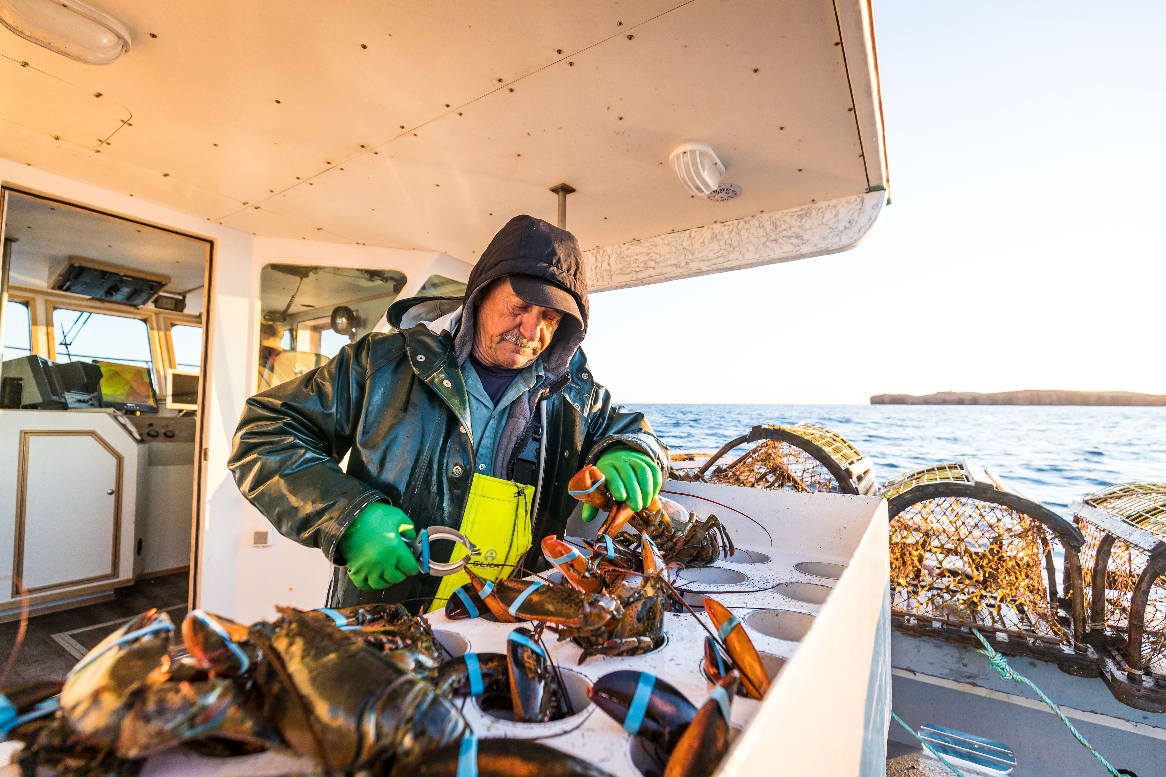 Pêche au homard aux Îles de la Madeleine