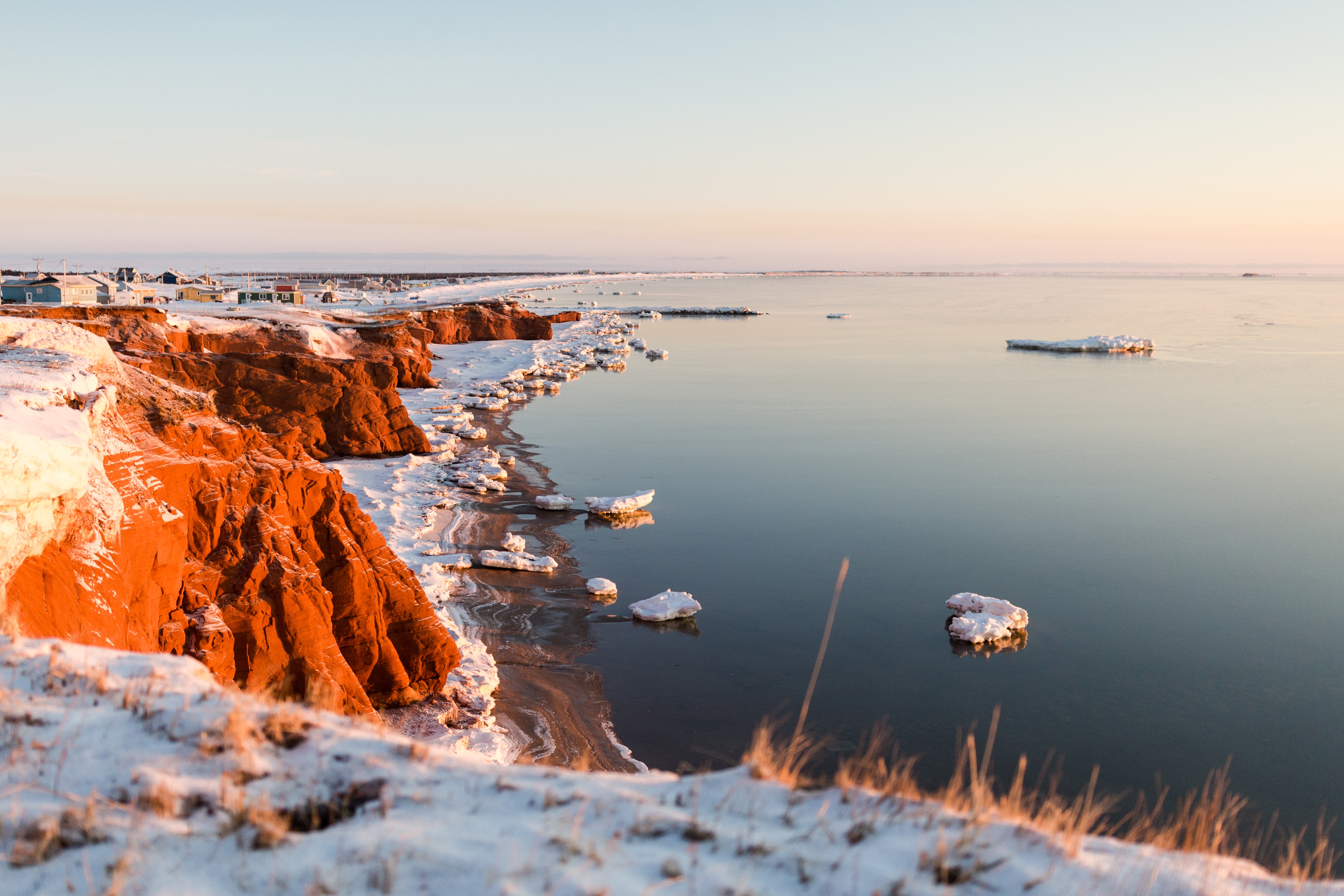 Les Îles de la Madeleine en hiver