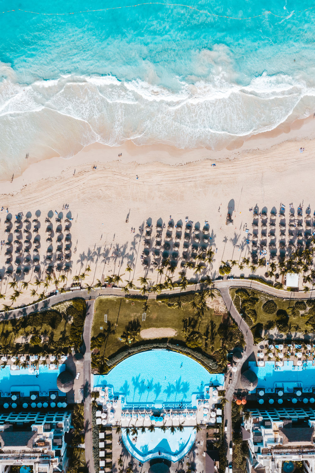 13 piscines au Hard Rock Hotel Punta Cana