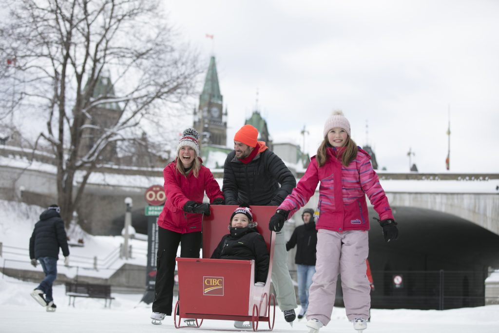 plaisirs de l'hiver canadien