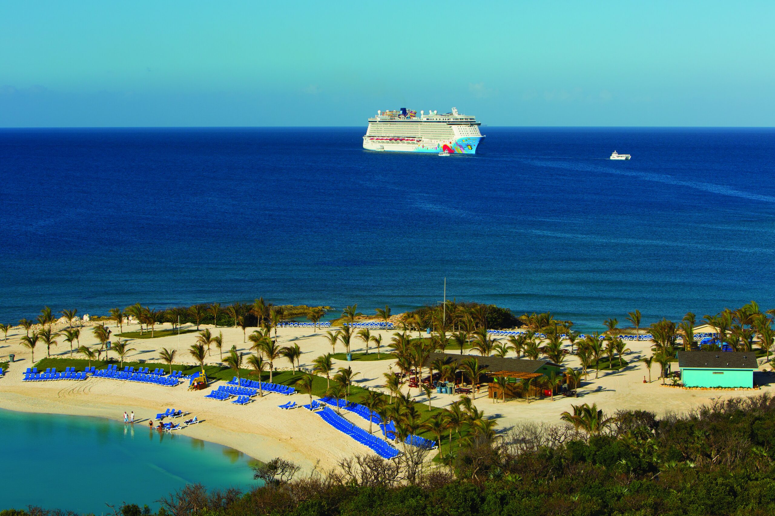 NCL Breakaway at Great Stirrup Cay
