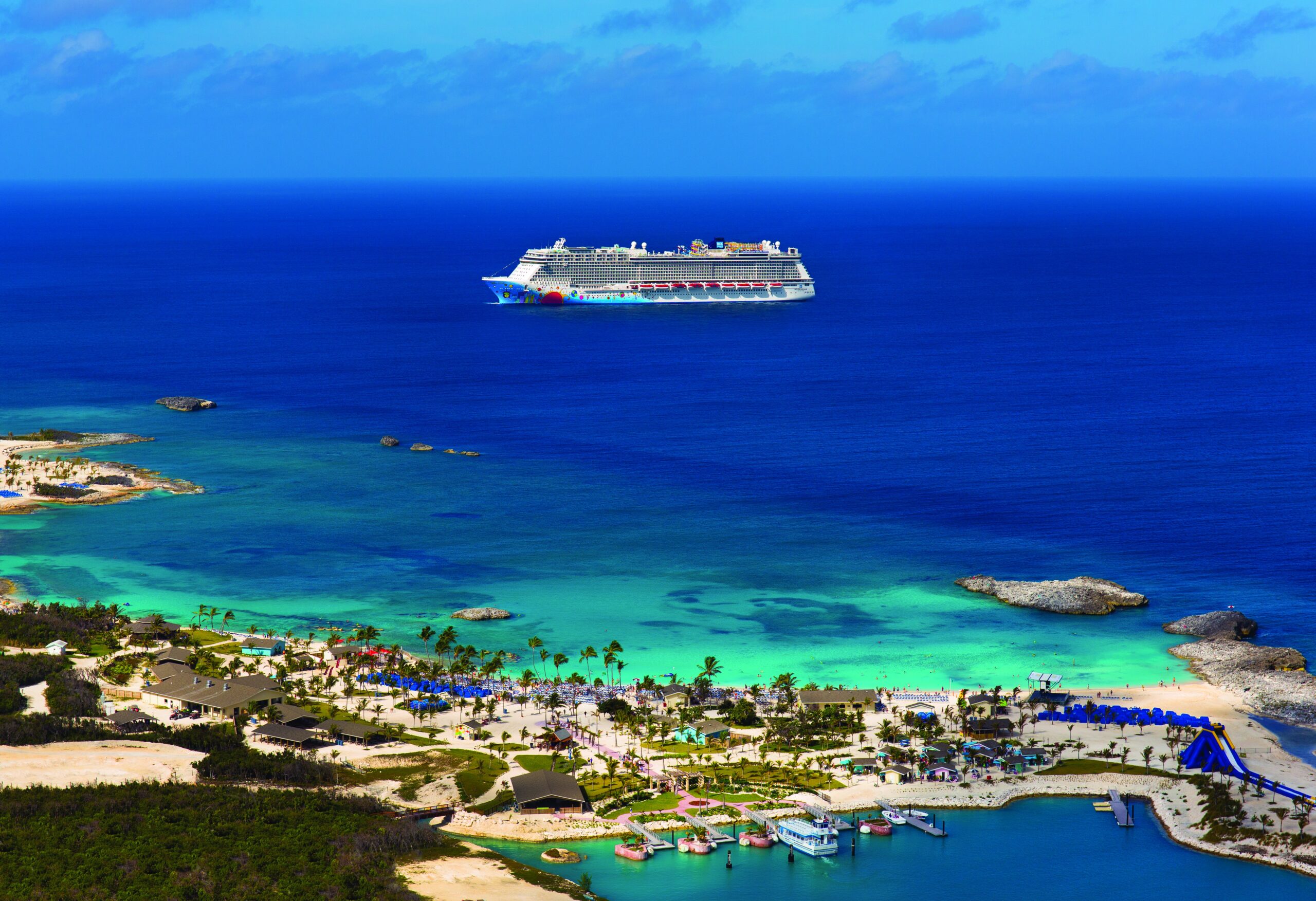 NCL Breakaway at Great Stirrup Cay