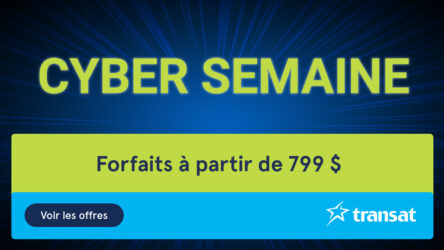 Transat : Solde de la Cyber Semaine