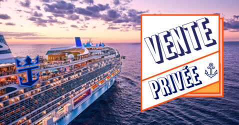 Vente privée Royal Caribbean : Jusqu&rsquo;à 150$ de crédit à bord par cabine!