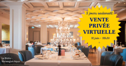 Vente privée Norwegian Cruise Line : Spéciale épicuriens